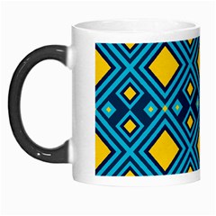 Geometric Abstract Diamond Morph Mugs by tmsartbazaar