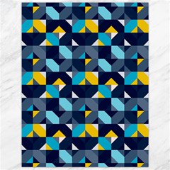 Geometric Hypnotic Shapes Canvas 12  X 16  by tmsartbazaar