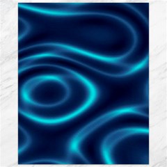Blue Wavy Canvas 16  X 20  by Sabelacarlos