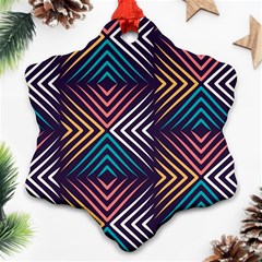 Vintage Motif Design Ornament (snowflake) by tmsartbazaar