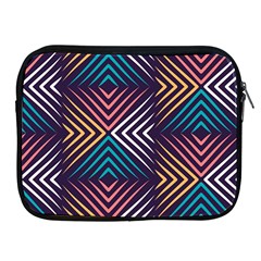 Vintage Motif Design Apple Ipad 2/3/4 Zipper Cases by tmsartbazaar