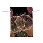 Fractal Geometry Lightweight Drawstring Pouch (M) Back