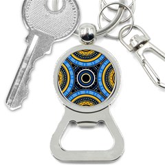 Tribal Zentangle Art Bottle Opener Key Chain by tmsartbazaar