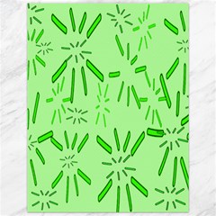 Electric Lime Canvas 12  X 16  by Janetaudreywilson