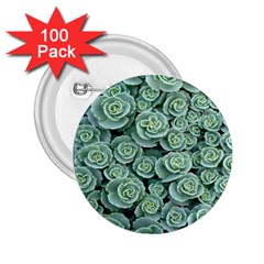 Realflowers 2 25  Buttons (100 Pack)  by Sparkle