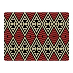Motif Boho Style Geometric Double Sided Flano Blanket (mini)  by tmsartbazaar