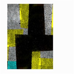 Abstract Tiles Large Garden Flag (two Sides) by essentialimage