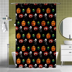 Halloween Shower Curtain 48  X 72  (small)  by Sparkle
