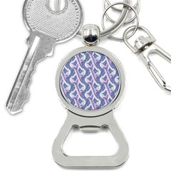White Peacocks Bottle Opener Key Chain by marynarts