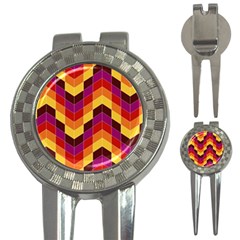 Geometric  3-in-1 Golf Divots by Sobalvarro