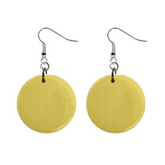 Arylide Yellow & Black - Mini Button Earrings by FashionLane