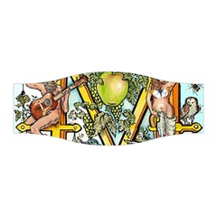 The Illustrated Alphabet - M - By Larenard Stretchable Headband by LaRenard