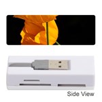 Yellow Poppies Memory Card Reader (Stick) Front