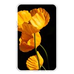 Yellow Poppies Memory Card Reader (Rectangular) Front