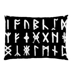 The Anglo Saxon Futhorc Collected Inverted Pillow Case (two Sides) by WetdryvacsLair