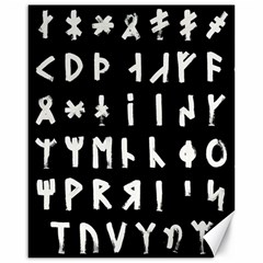 Complete Dalecarlian Rune Set Inverted Canvas 16  X 20  by WetdryvacsLair
