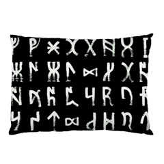 Macromannic Runes Collected Inverted Pillow Case (two Sides) by WetdryvacsLair