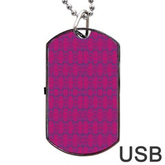 Longtime Wondering Dog Tag Usb Flash (one Side) by Sparkle