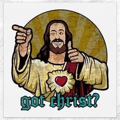 Buddy Christ Canvas 16  X 16  by Valentinaart