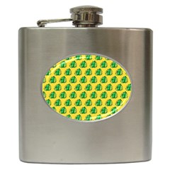Beautiful Pattern Hip Flask (6 Oz) by Sparkle
