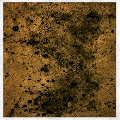 Orange Grunge Print Canvas 20  X 20  by dflcprintsclothing