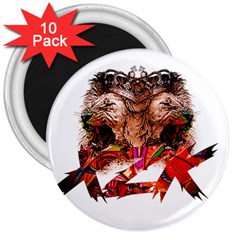 Xzk8 3  Magnets (10 Pack)  by XzoticKingdom4U