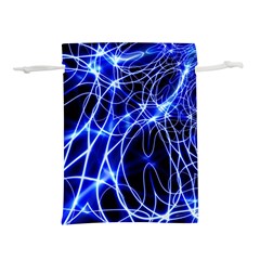 Lines Flash Light Mystical Fantasy Lightweight Drawstring Pouch (l) by Dutashop