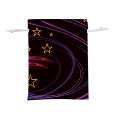 Background Abstract Star Lightweight Drawstring Pouch (m) by Dutashop