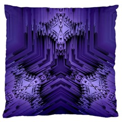 Mandala Neon Standard Flano Cushion Case (one Side) by Dutashop