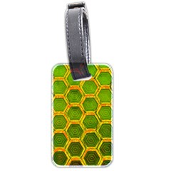 Hexagon Windows Luggage Tag (two Sides) by essentialimage365
