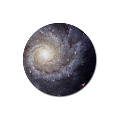 Spiral Galaxy Rubber Round Coaster (4 Pack)  by ExtraAwesomeSauce
