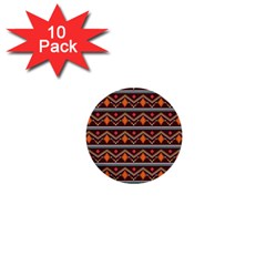 Native American Pattern 1  Mini Buttons (10 Pack)  by ExtraAwesomeSauce