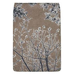 Linear Textured Botanical Motif Design Removable Flap Cover (s) by dflcprintsclothing
