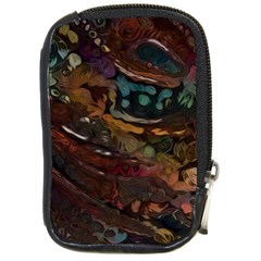 Abstract Art Compact Camera Leather Case by Dutashop