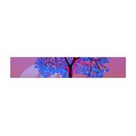 Tree Sunset Flano Scarf (Mini) Back