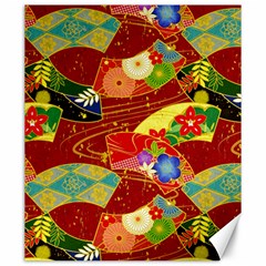 Floral Abstract Canvas 20  X 24  by icarusismartdesigns
