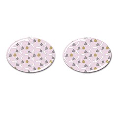Birds In The Sky  Cufflinks (oval) by SychEva