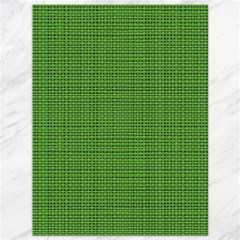 Green Knitted Pattern Canvas 36  X 48  by goljakoff