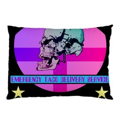 Emergency Taco Delivery Service Pillow Case (two Sides) by WetdryvacsLair