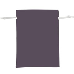 Graphite Grey  Lightweight Drawstring Pouch (xl) by FabChoice
