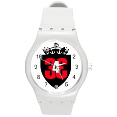 343 Logo Round Plastic Sport Watch (m) by 343Initiative