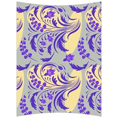 Folk Floral Pattern  Abstract Flowers Surface Design  Seamless Pattern Back Support Cushion by Eskimos