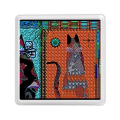 Cats Memory Card Reader (square) by LW41021