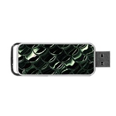 Dragon Scales Portable Usb Flash (one Side) by PollyParadise