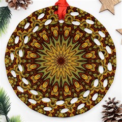 Woodwork Ornament (round Filigree) by LW323
