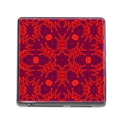 Red Rose Memory Card Reader (square 5 Slot) by LW323