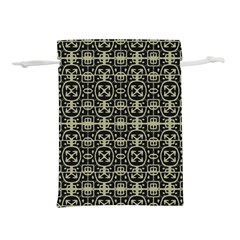 Geometric Textured Ethnic Pattern 1 Lightweight Drawstring Pouch (s) by dflcprintsclothing
