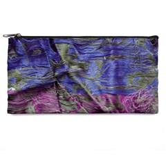 Warp And Weft Pencil Case by kaleidomarblingart