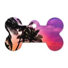 Ocean Paradise Dog Tag Bone (one Side) by LW323