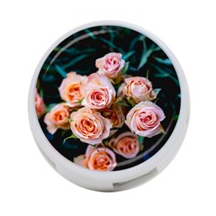 Sweet Roses 4-port Usb Hub (two Sides) by LW323